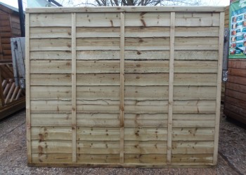 Waney Lap Fence Panels